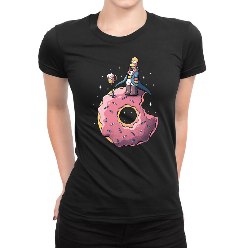 Le Petit Paradis Ladies Fitted T-Shirt by RobinGBauerART | Artistshot