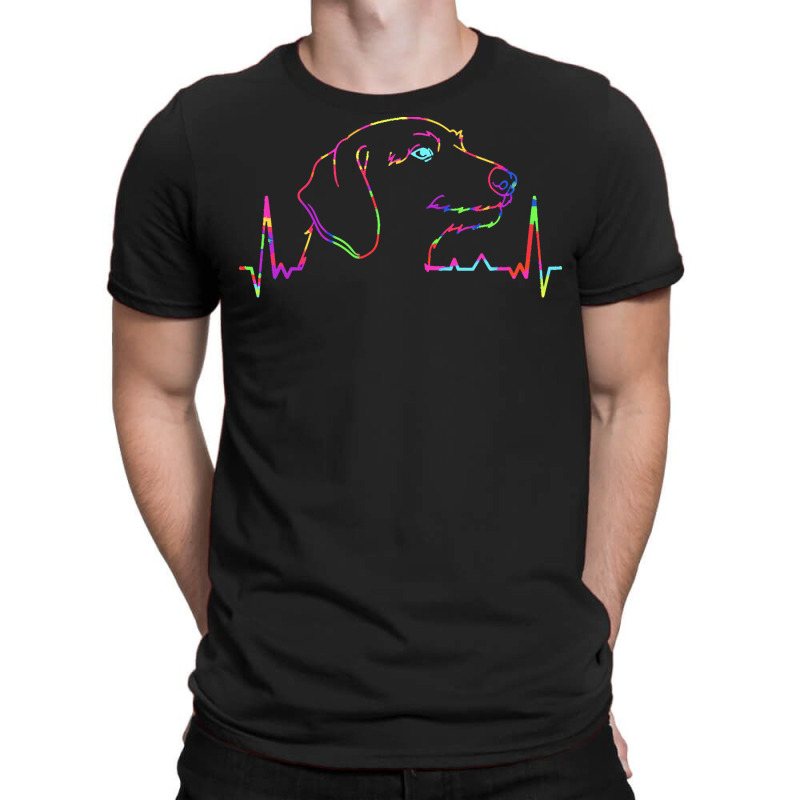 Wire Haired Dachshund T  Shirt Dachshund Dog Gift Idea Colorful Heartb T-shirt | Artistshot