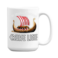 Viking Ship Cruise Norwegian Line 15 Oz Coffee Mug | Artistshot