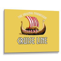 Viking Ship Cruise Norwegian Line Metal Print Horizontal | Artistshot