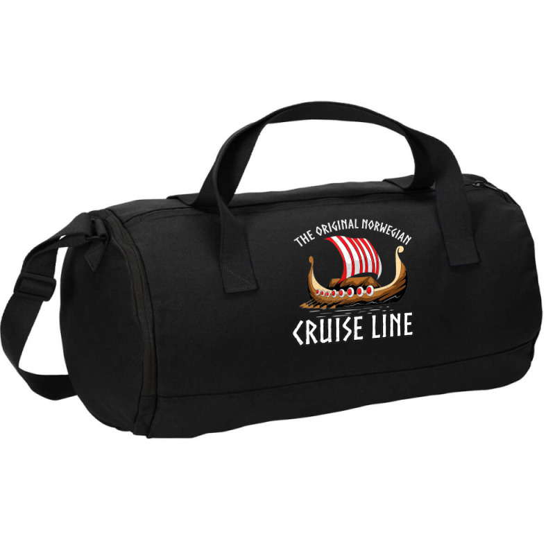 Viking Ship Cruise Norwegian Line Duffel Bag by shoenlositox | Artistshot