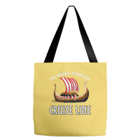 Viking Ship Cruise Norwegian Line Tote Bags | Artistshot