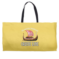 Viking Ship Cruise Norwegian Line Weekender Totes | Artistshot