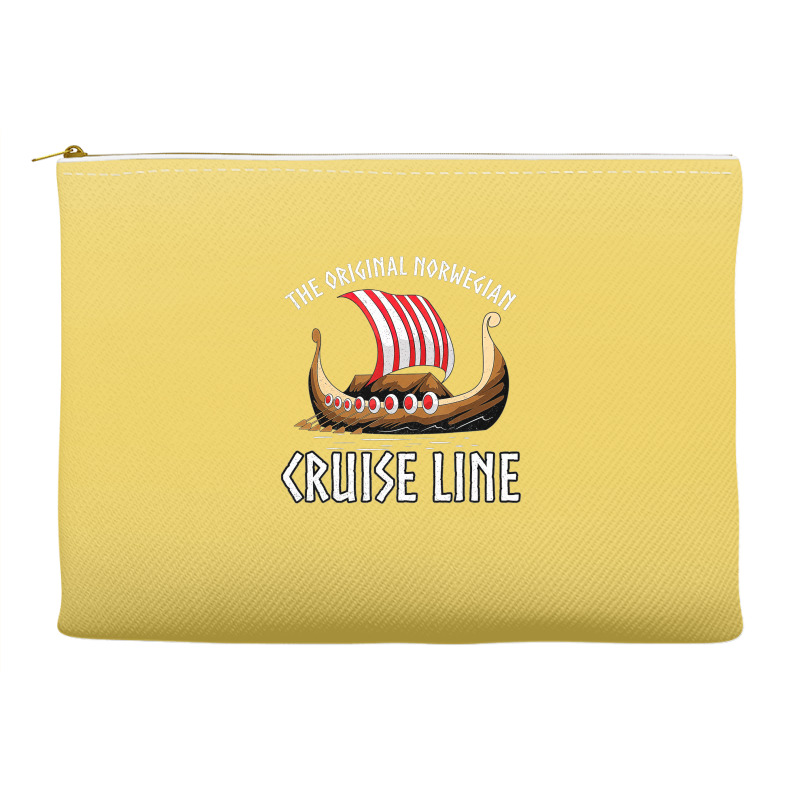 Viking Ship Cruise Norwegian Line Accessory Pouches by shoenlositox | Artistshot