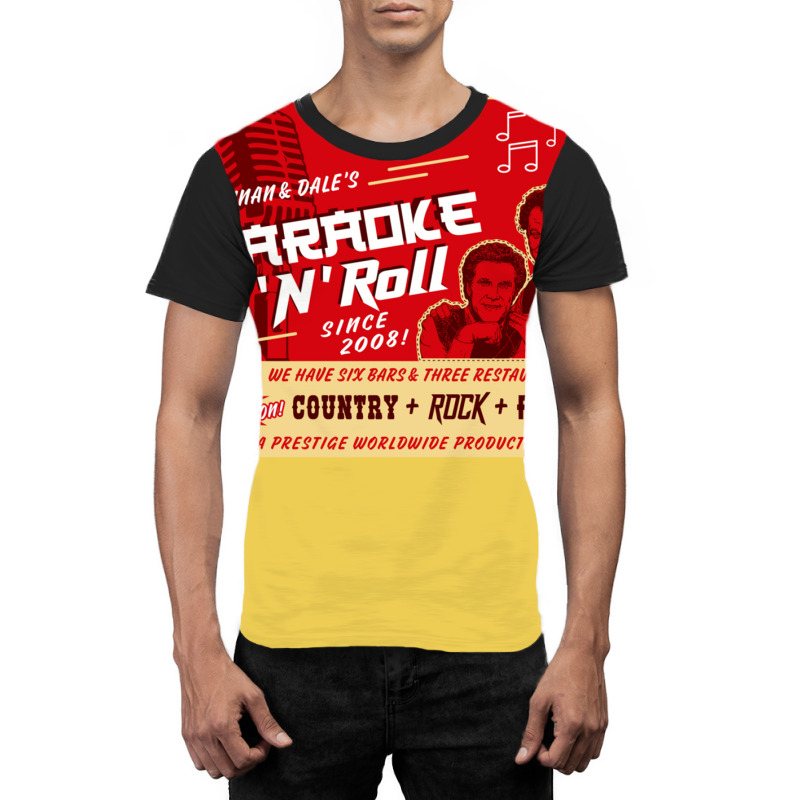 Karaoke And Roll Graphic T-shirt by kebabbmkhabar | Artistshot