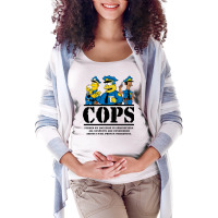 Cops Filmed On Location Maternity Scoop Neck T-shirt | Artistshot