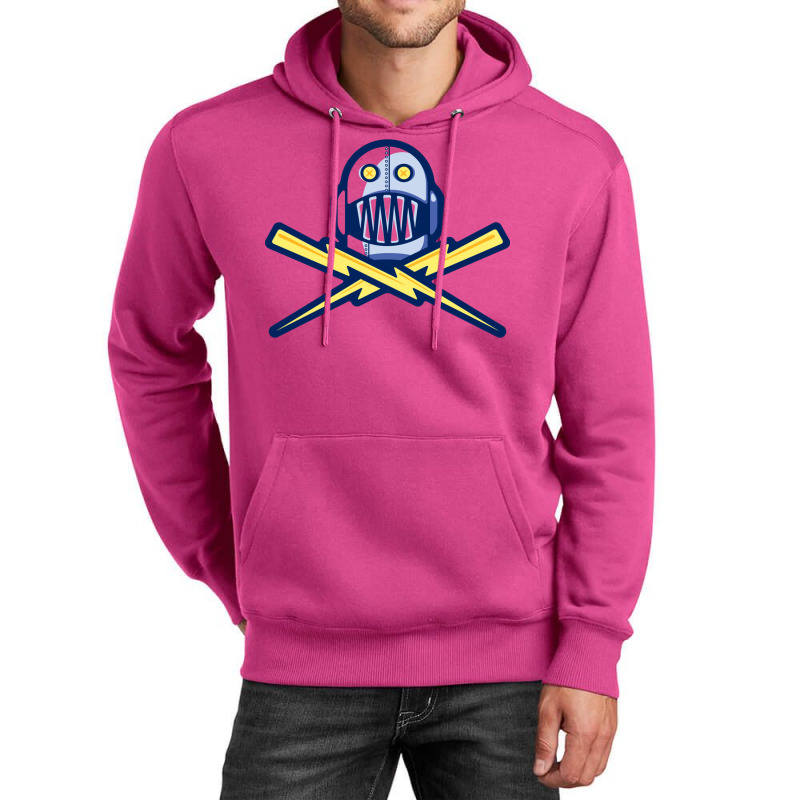 Killer Robot Crossbolts Unisex Hoodie by kebabbmkhabar | Artistshot