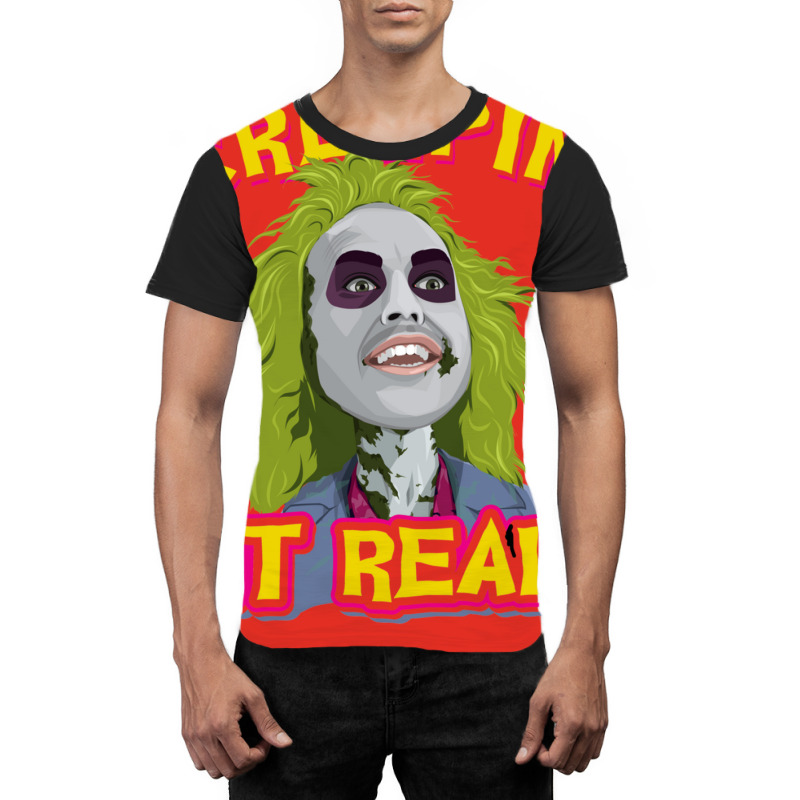 Creepin It Real Graphic T-shirt by ljusikryanzp | Artistshot