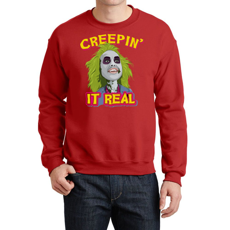 Creepin It Real Crewneck Sweatshirt by ljusikryanzp | Artistshot