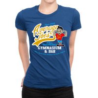 Average Joe's Gymnasium And Bar Ladies Fitted T-shirt | Artistshot