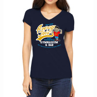 Average Joe's Gymnasium And Bar Women's V-neck T-shirt | Artistshot