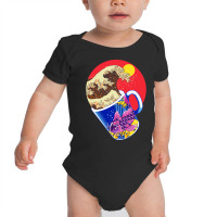 Limited Edition Great Waves Of Monday Mornings Baby Bodysuit | Artistshot