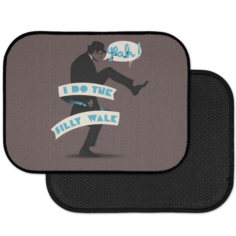 Silly Walk Rear Car Mat | Artistshot