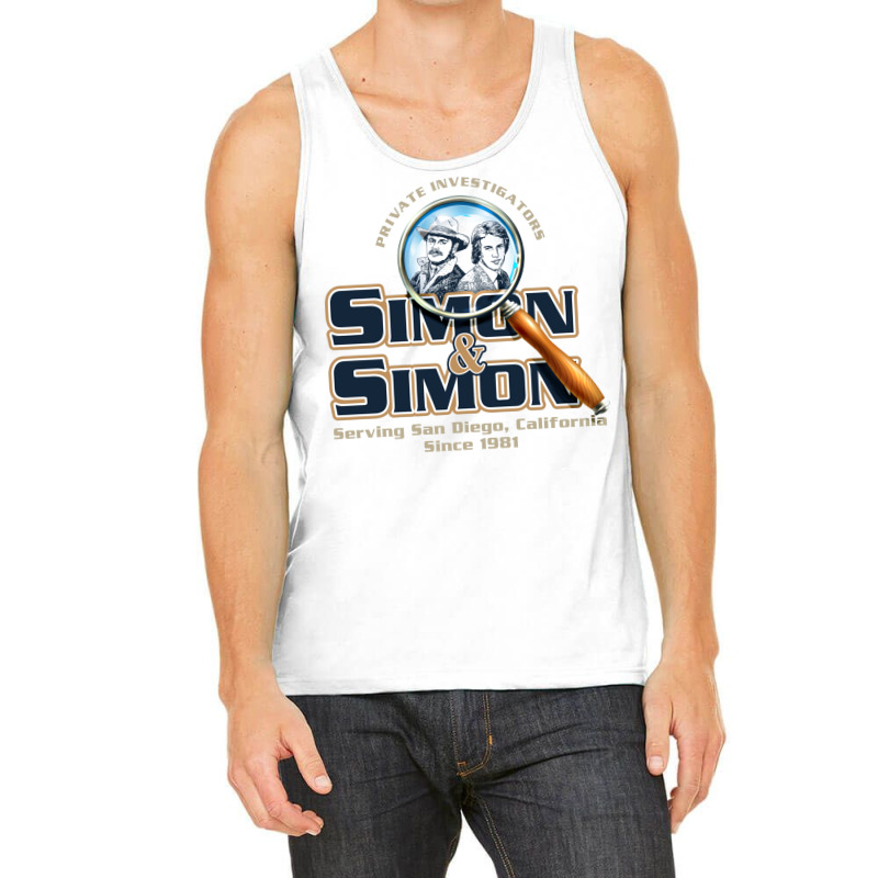 Simon And Simon Private Investigators Tank Top by sashuesemetew | Artistshot