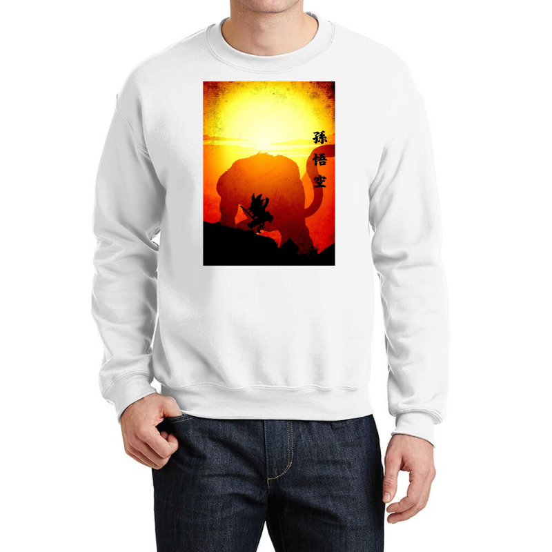 Little Goku Crewneck Sweatshirt by wasoufkuknag | Artistshot