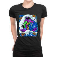 Evangelion Ladies Fitted T-shirt | Artistshot