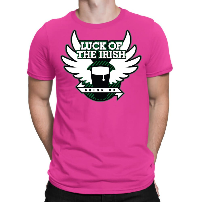 Luck Of The Irish Drink Up T-Shirt by wasoufkuknag | Artistshot