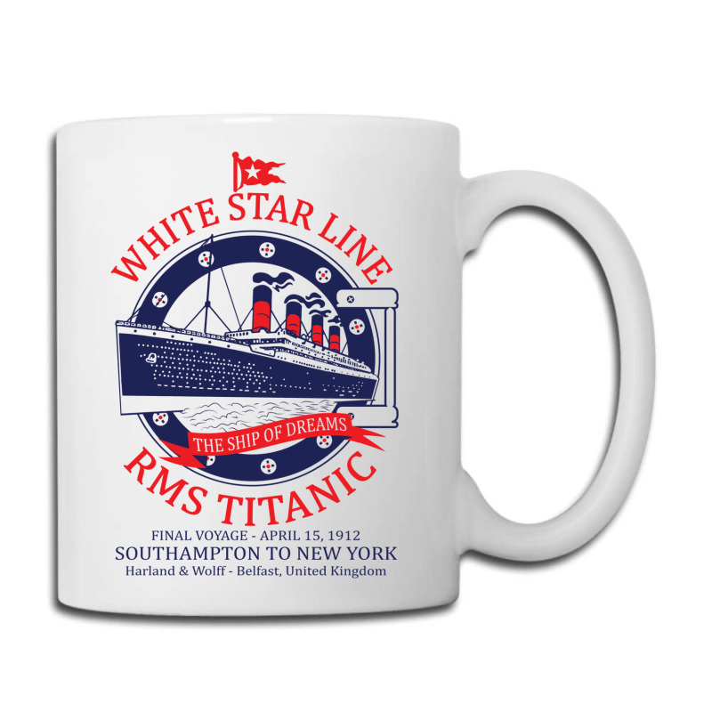 White Star Line   Titanic Coffee Mug | Artistshot