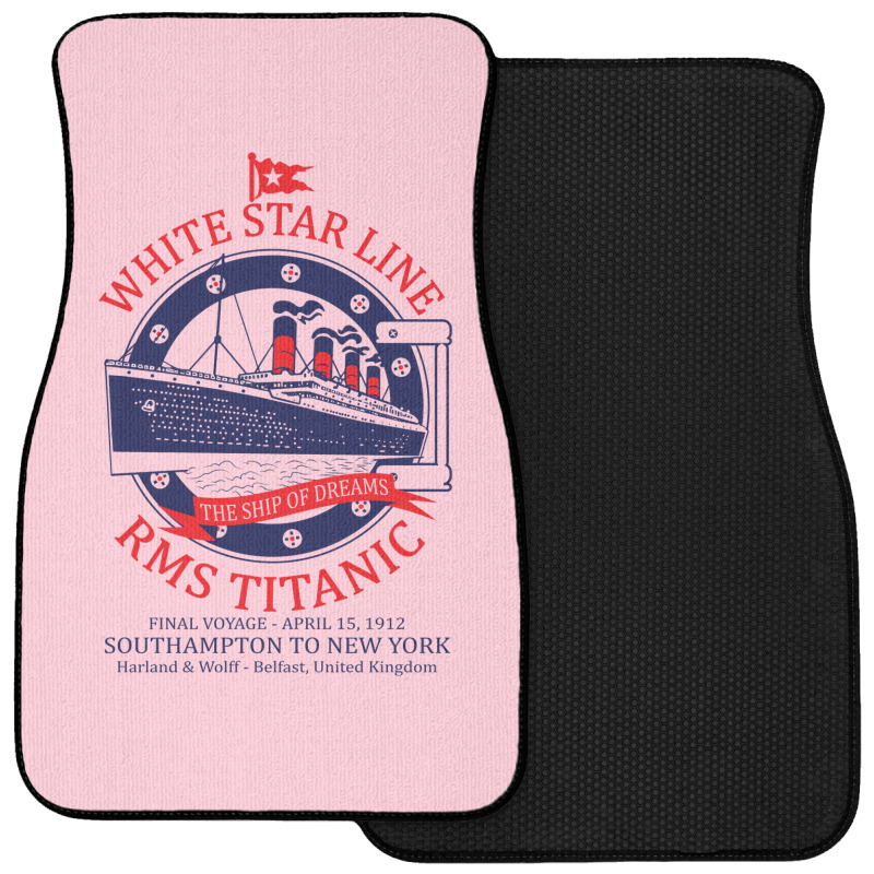 White Star Line   Titanic Front Car Mat | Artistshot