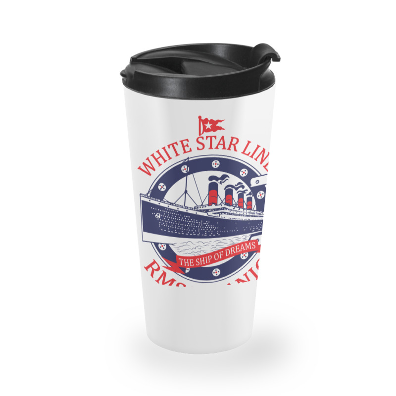 White Star Line   Titanic Travel Mug | Artistshot