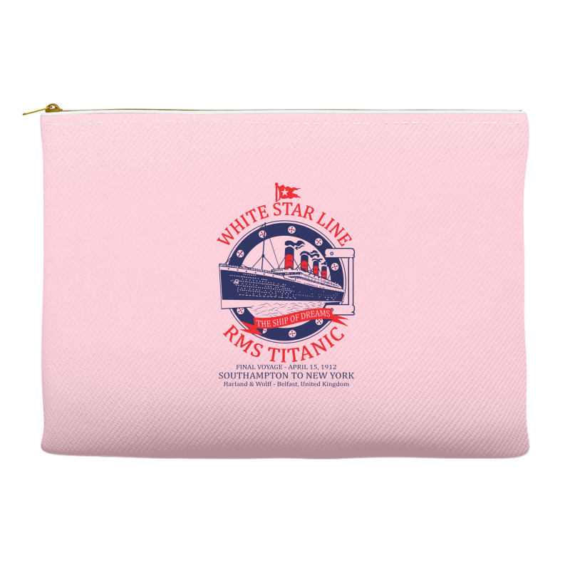 White Star Line   Titanic Accessory Pouches | Artistshot