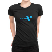 Blue Viacom Studio Design Ladies Fitted T-shirt | Artistshot