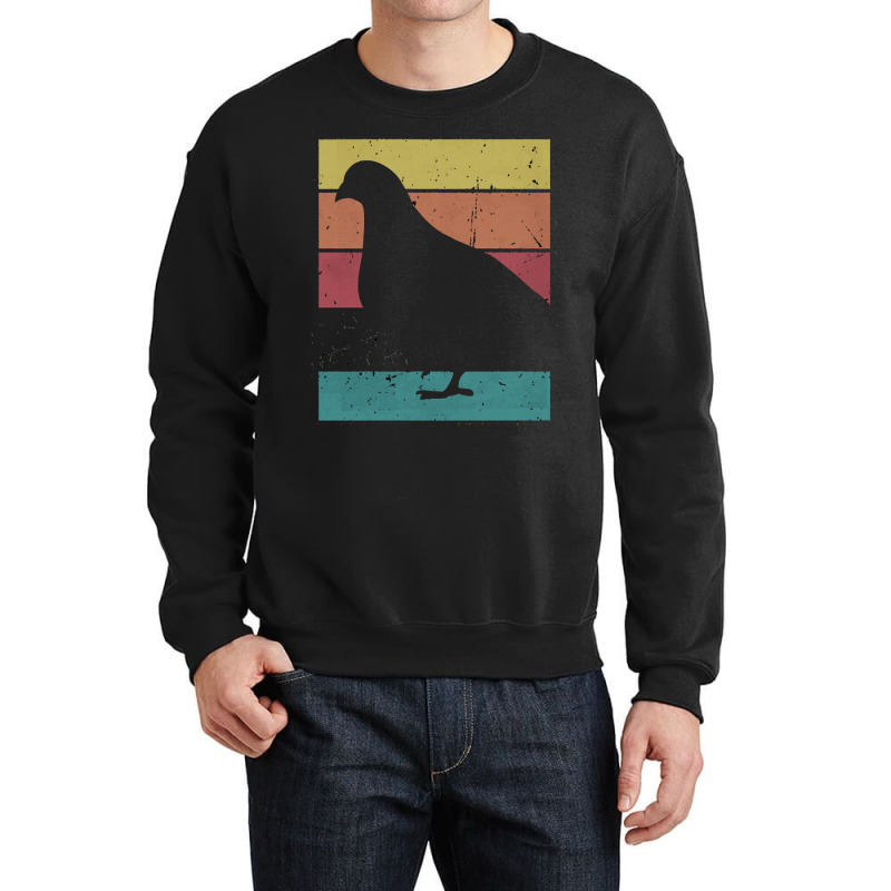 Pigeon T  Shirt Pigeon Dove Bird Retro Vintage Classic Crewneck Sweatshirt by stammivy480 | Artistshot