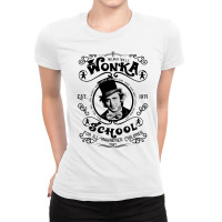 Wonka School For Ill Mannered Children Ladies Fitted T-shirt | Artistshot