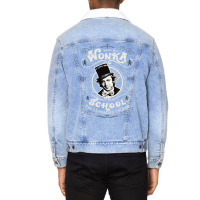 Wonka School For Ill Mannered Children Dks Unisex Sherpa-lined Denim Jacket | Artistshot