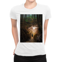 Forest Ladies Fitted T-shirt | Artistshot