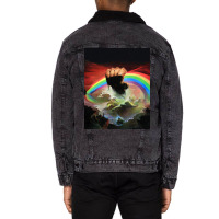 Rainbow Rising Classic Perfection Unisex Sherpa-lined Denim Jacket | Artistshot