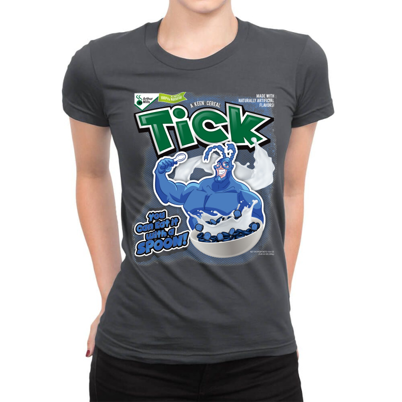 Tick Cereal Ladies Fitted T-Shirt by duriomort6 | Artistshot