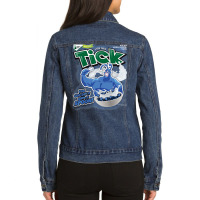 Tick Cereal Ladies Denim Jacket | Artistshot