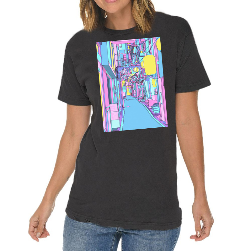 Retrowave T  Shirt Dream Japan Street T  Shirt Vintage T-Shirt by stammivy480 | Artistshot