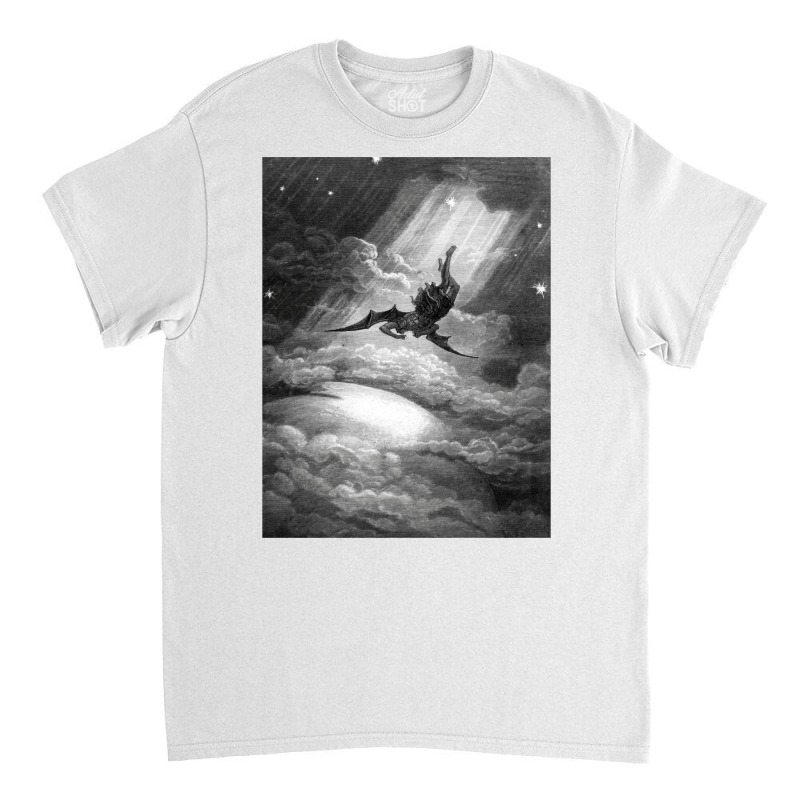 The Fall Of Satan   Gustave Dore Classic T-shirt by dingcauc | Artistshot