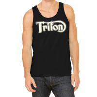 Triton Classic Motorcycles In Vintage Cream Tank Top | Artistshot