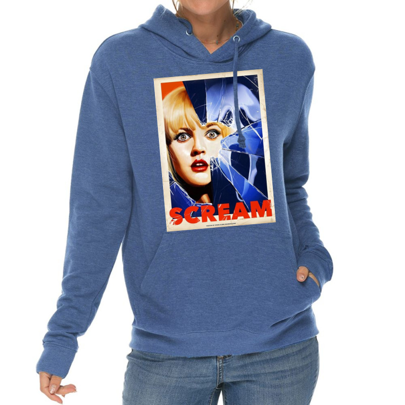 Scream Lightweight Hoodie by Alan Reilly | Artistshot