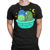 Turtle T  Shirt Cute Sleepy Turtle T  Shirt T-shirt | Artistshot