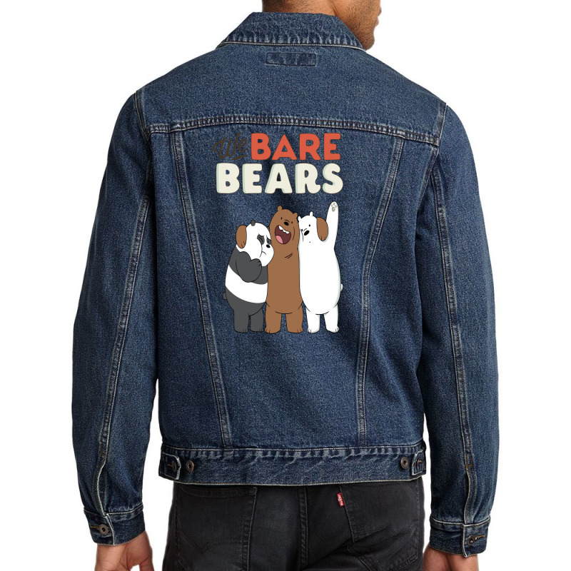 We Bare Bears Men Denim Jacket by famoustrick | Artistshot