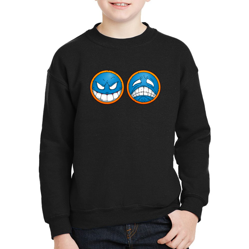 Two Blue Angry Youth Sweatshirt by almulk | Artistshot