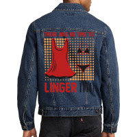 There Was No Time To Linger Men Denim Jacket | Artistshot