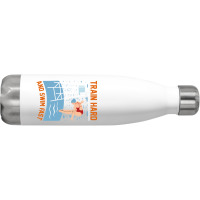 Train Hard And Swim Fast Stainless Steel Water Bottle | Artistshot