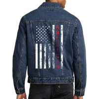 Usa Flag Men Denim Jacket | Artistshot