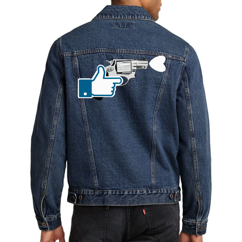 Sad Social Men Denim Jacket | Artistshot