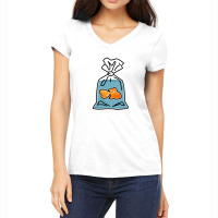 Little Fish Women's V-neck T-shirt | Artistshot