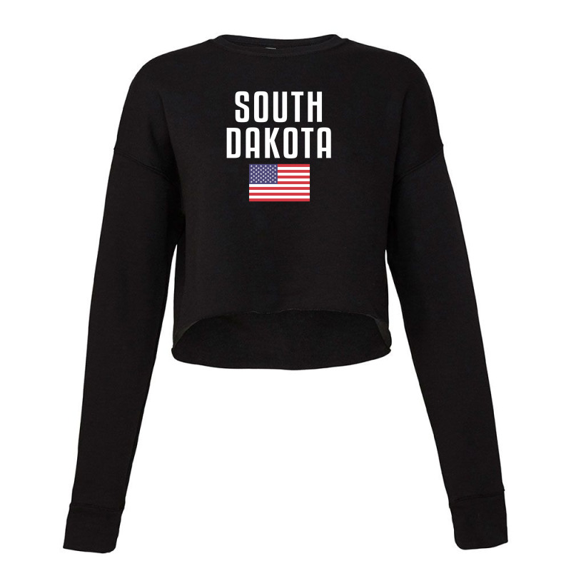 South Dakota Cropped Sweater by Chris Ceconello | Artistshot