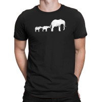 Animal Lover Gift Africa Safari Animals Family Elephant T-shirt | Artistshot