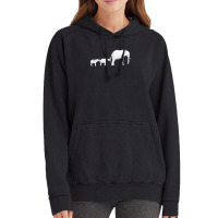 Animal Lover Gift Africa Safari Animals Family Elephant Vintage Hoodie | Artistshot