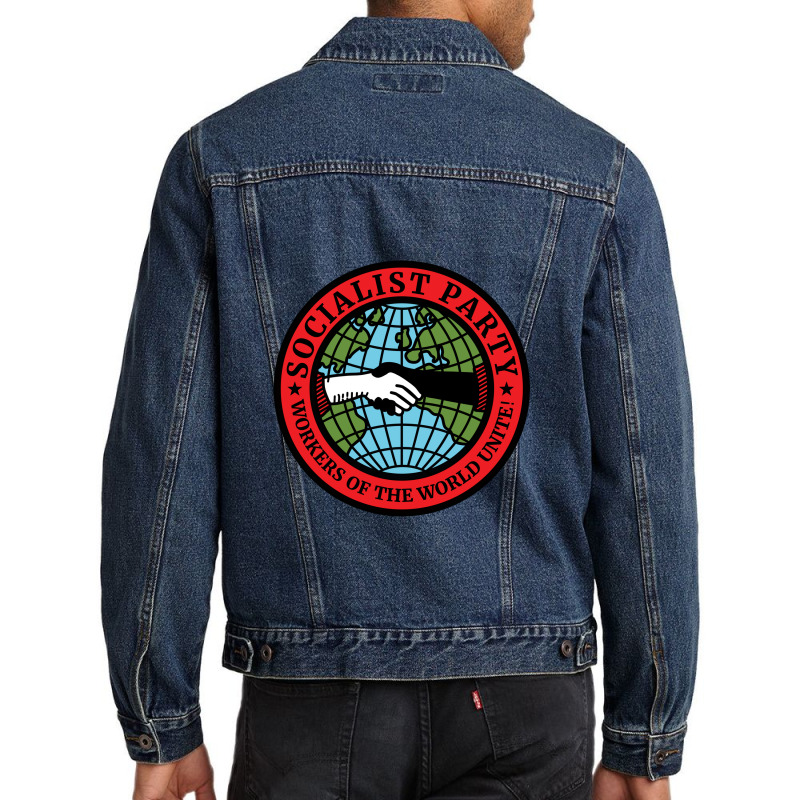 Socialist Usa Party Men Denim Jacket | Artistshot