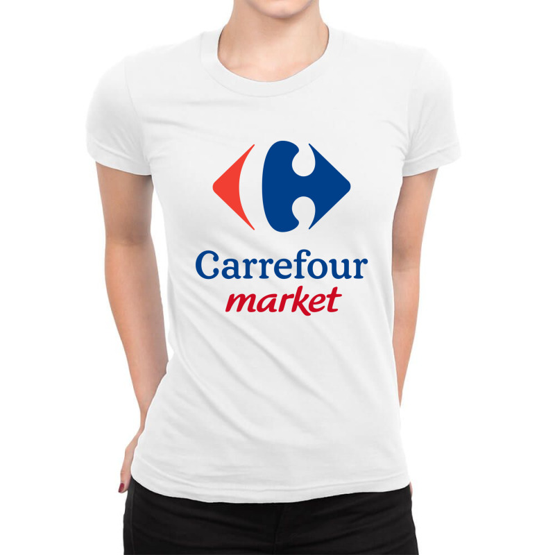 Carrefour Ladies Fitted T-Shirt by SUEB | Artistshot